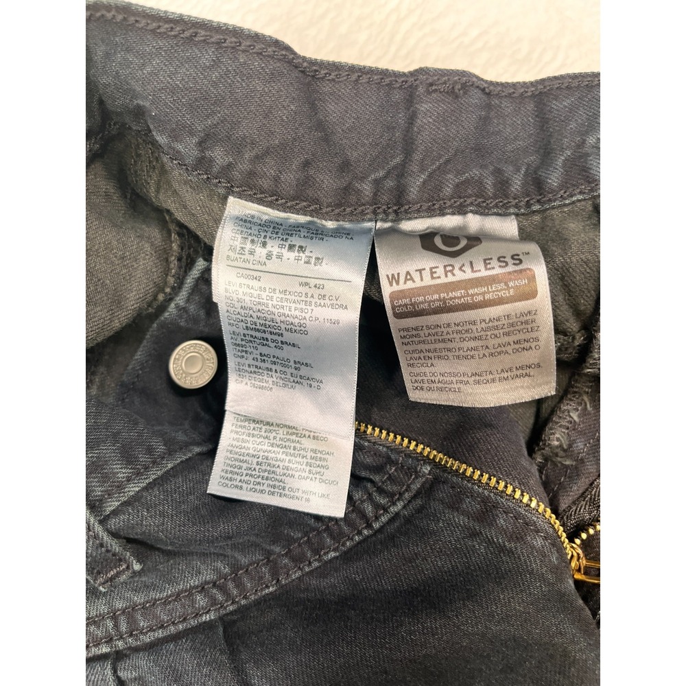 Levi's 80's Balloon Leg Jeans Retro Baggy Wide Y2K Size 26 New with tags - Picture 6 of 10